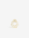 Broche Perla Mini Broche Con Perlas Bolón - Blanco Nacarado/perlado