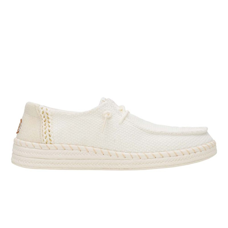 Wendy Espadrille Woven - Mujer White