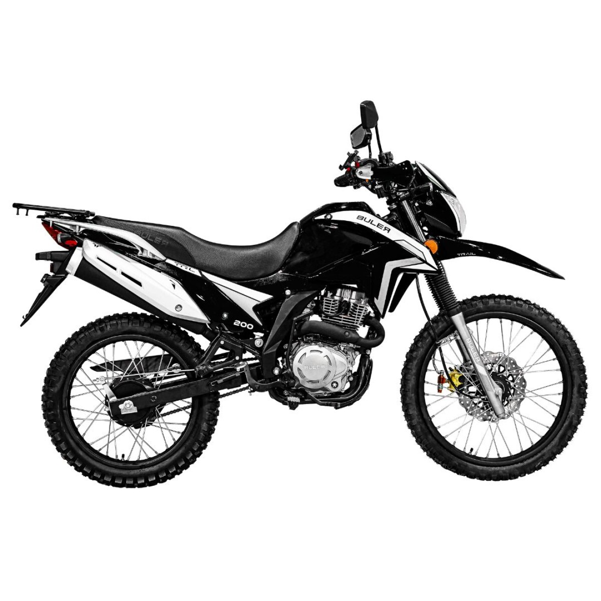 Moto Buler TRL 200cc Rayos VX 3 - Negro 