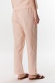 PANTALON LINO STRECH ROSA