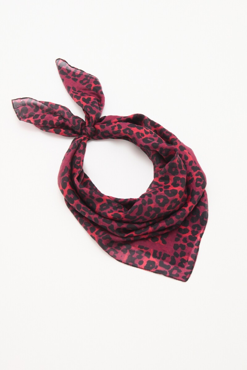 Pañuelo Tabi Chita 70x70 Bordo
