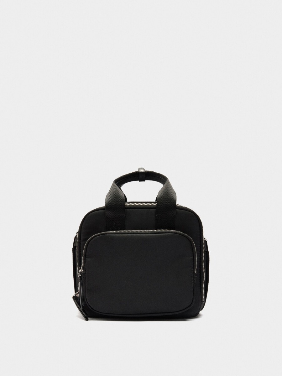 Bolsa Porta-Alimentos De Nylon negro