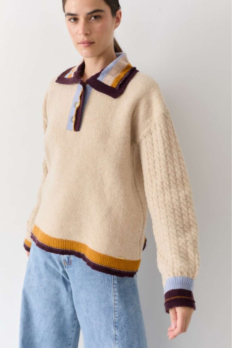 Buzo Polo Golf - Crudo 