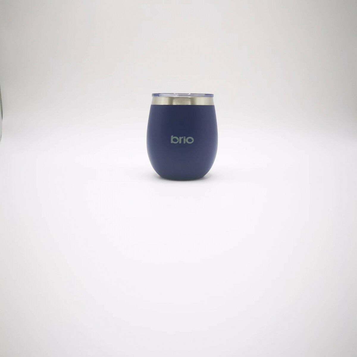 Mate Con Tapa De Acero Inox brio Redondo - Azul 