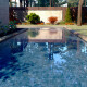 CERAMICA PISO 10X10 EN MALLA BRILLO GAMAS DE AZUL BRICK GAMAS DE AZUL