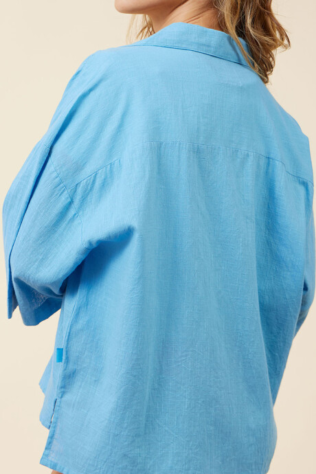 CAMISA DAILI RUSTY Celeste