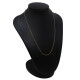 Cadena rolo fina en oro 18k amarillo. Largo 40 cm Cadena rolo fina en oro 18k amarillo. Largo 40 cm
