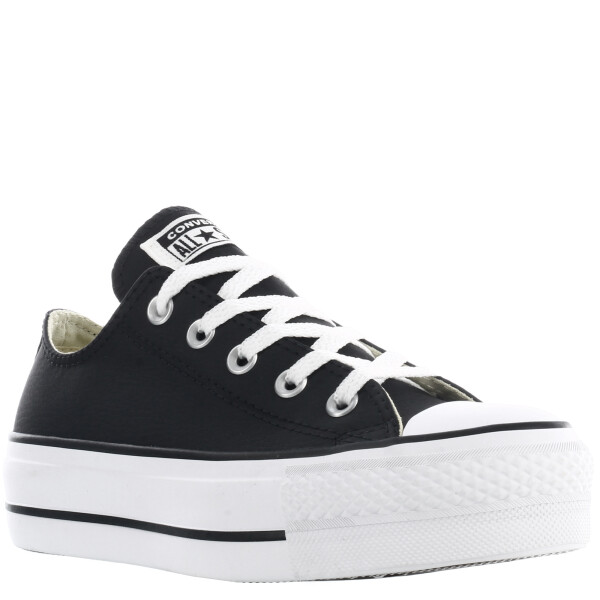 Championes Unisex Converse - All Star Plataforma Chuck Taylor Lift Negro - Blanco