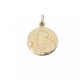 Medalla oro 18k con imágen de San Benito Medalla oro 18k con imágen de San Benito