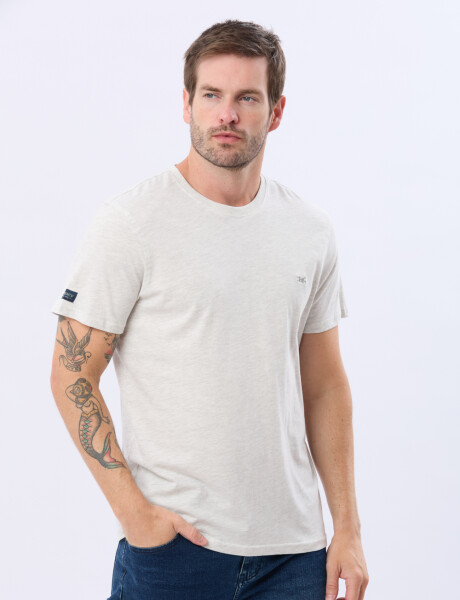 REMERA BÁSICA DE ALGODÓN Gris
