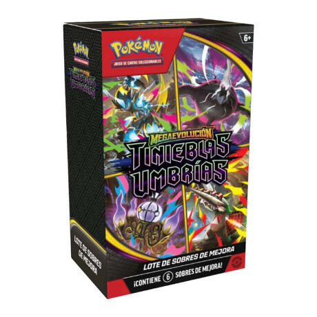 Pokémon Booster Bundle Megaevolución Tinieblas Umbrias