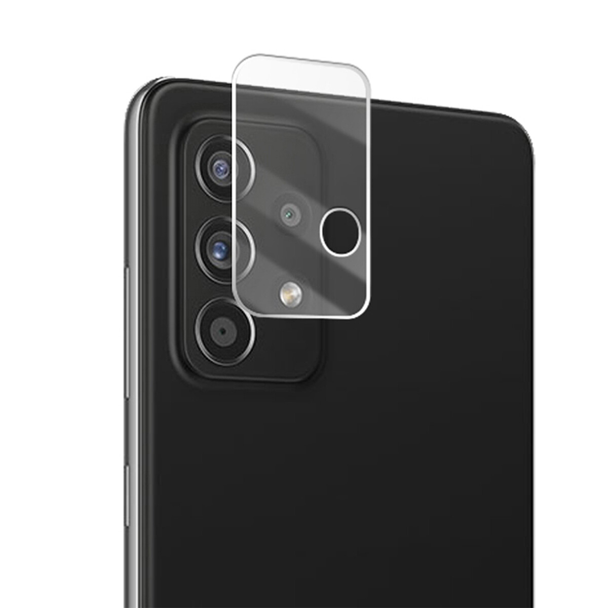 Vidrio Protector de Cámara 9H para Samsung Galaxy A73 5G Negro