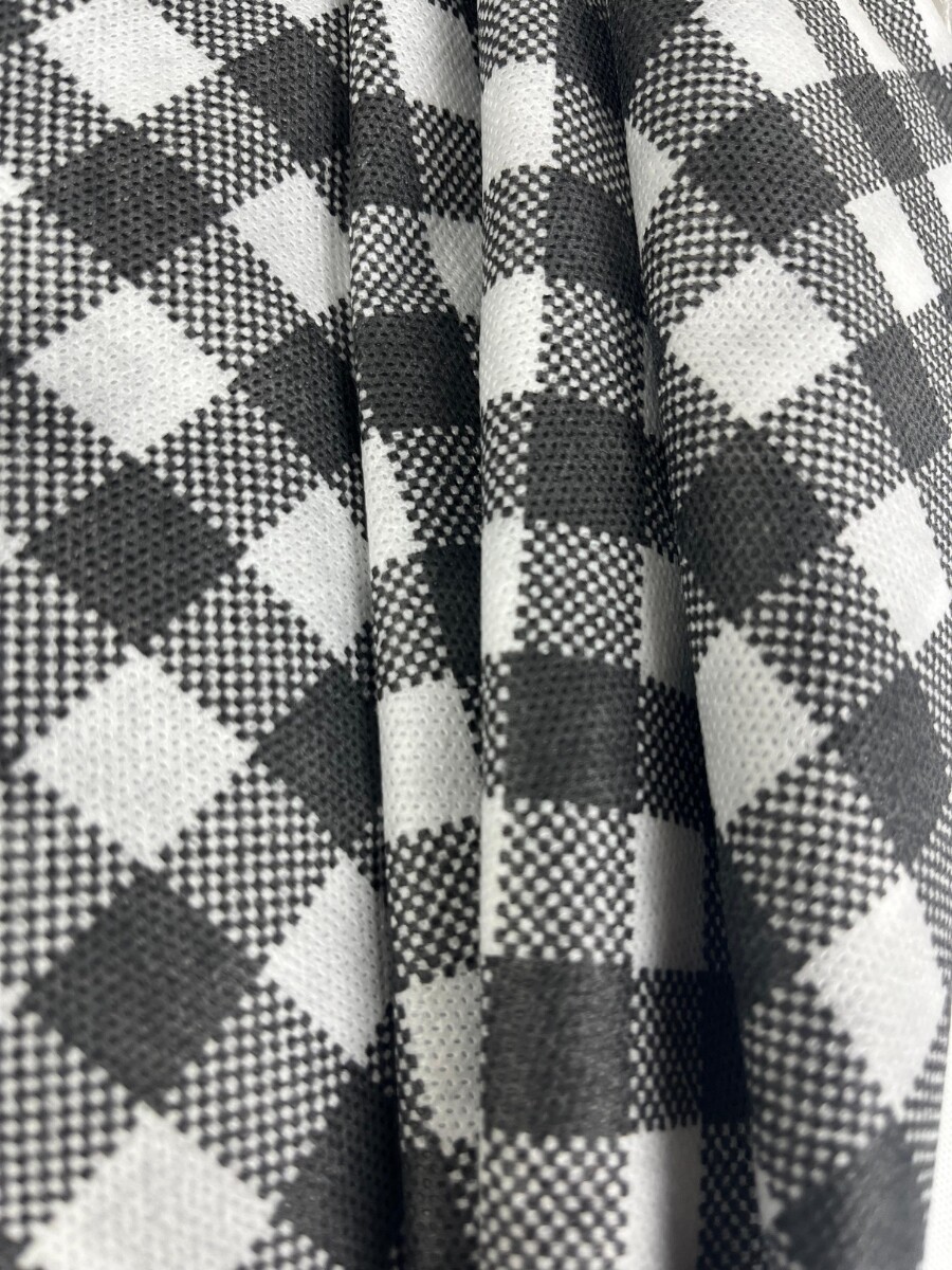 TNT ESTAMPADO xadrez preto