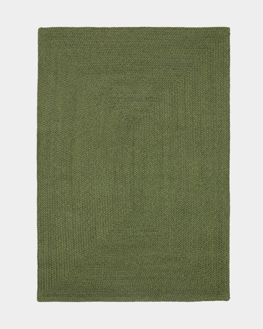 Alfombra Despas de fibras sintéticas verde 200 x 300 cm Alfombra Despas de fibras sintéticas verde 200 x 300 cm