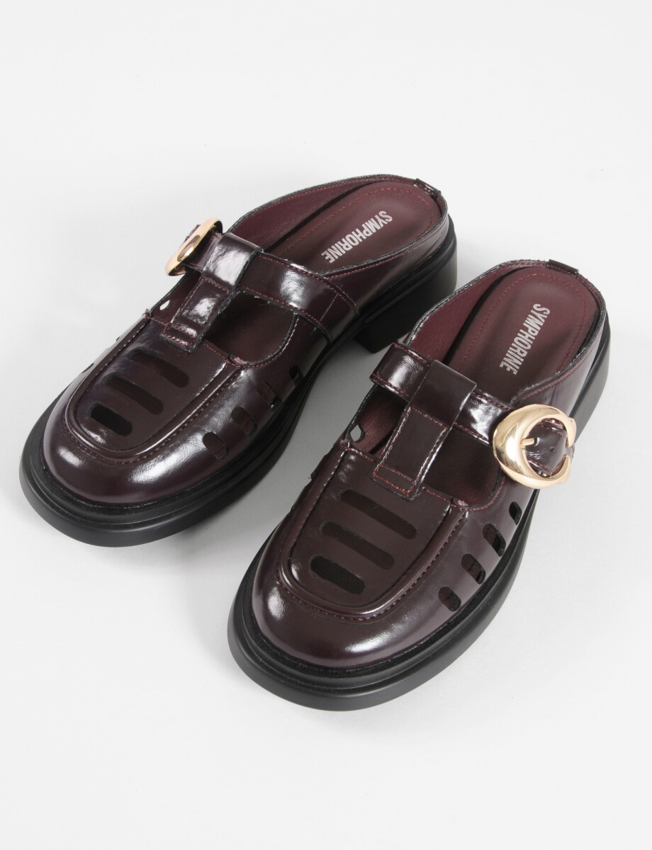 Zuecos Aleria - bordo 