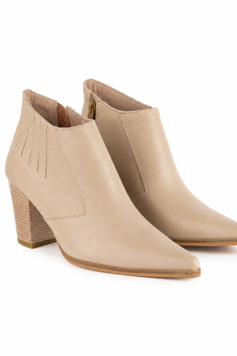Botin con elastico Natural