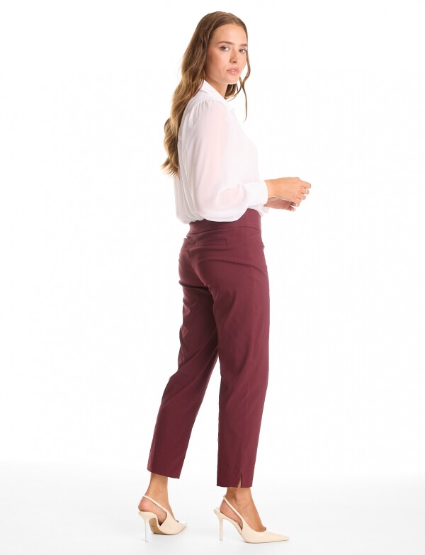Pantalon Slim BORDEAUX