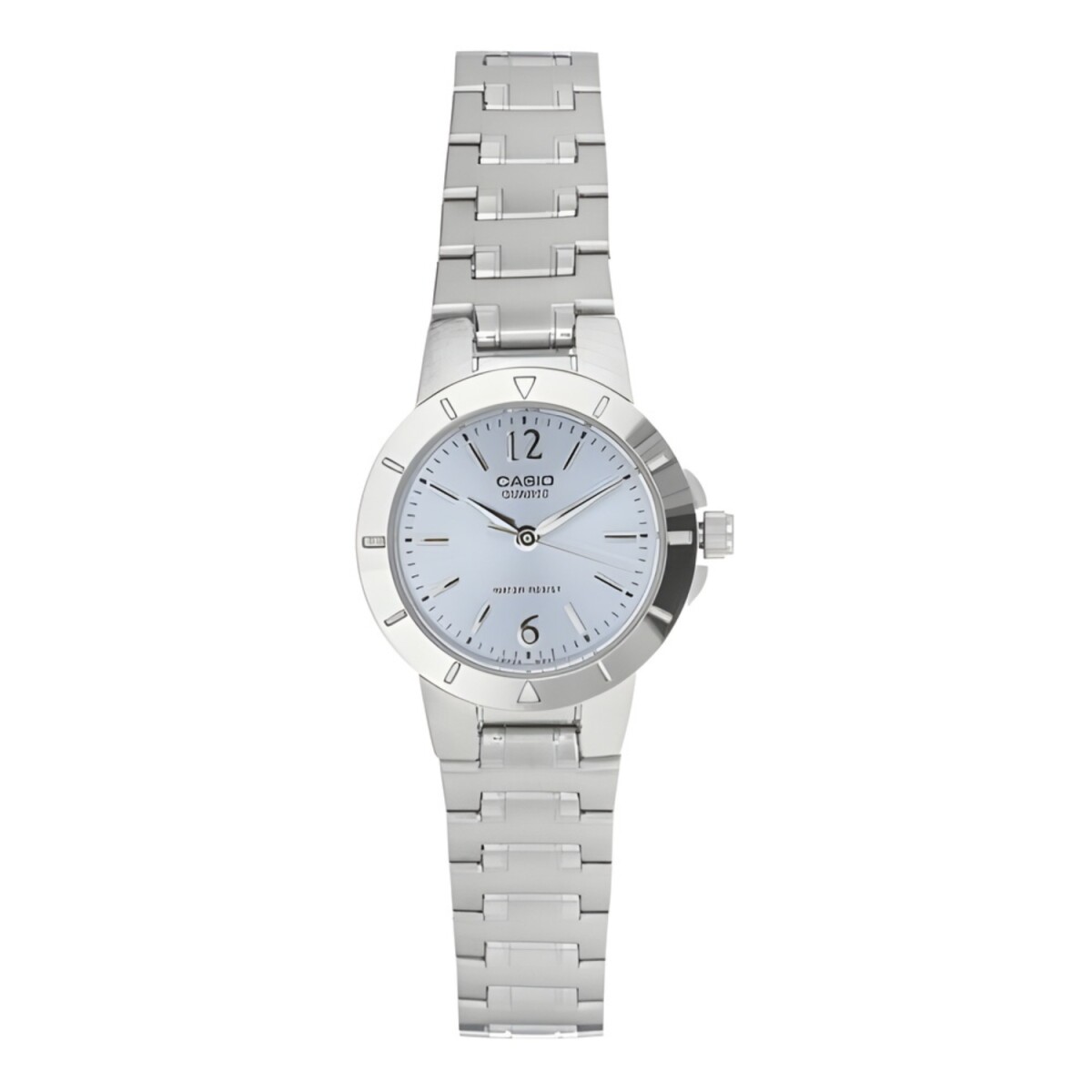 Reloj Análogo Casio En Acero Para Mujer Uso Diario Diseño Elegante Y Moderno 