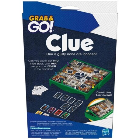 Juegos de viaje Clue
