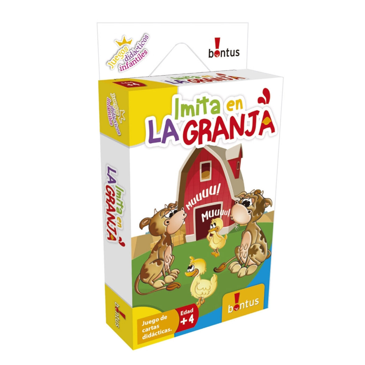 Juego Didactico Infantiles Bontus - Imita en la Granja 