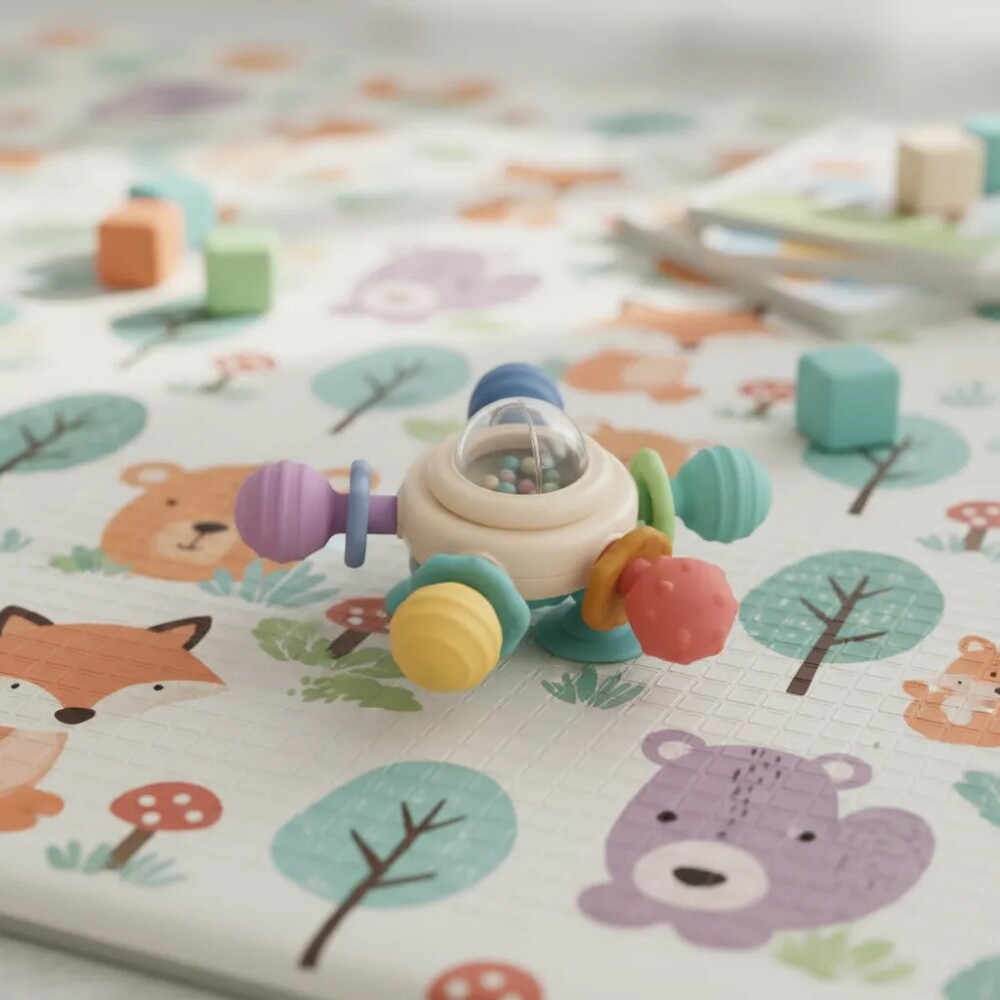 Mordillo BUBA con ventosa y spinner Mordillo BUBA con ventosa y spinner