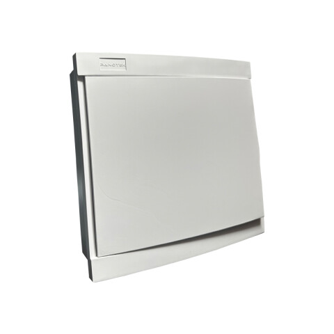 Tablero de embutir 24 módulos con puerta blanca TA4015