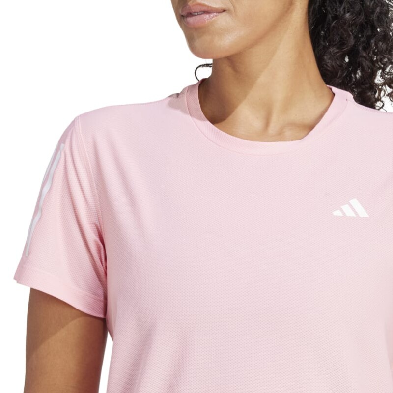 Remera Adidas Own The Run Rosado