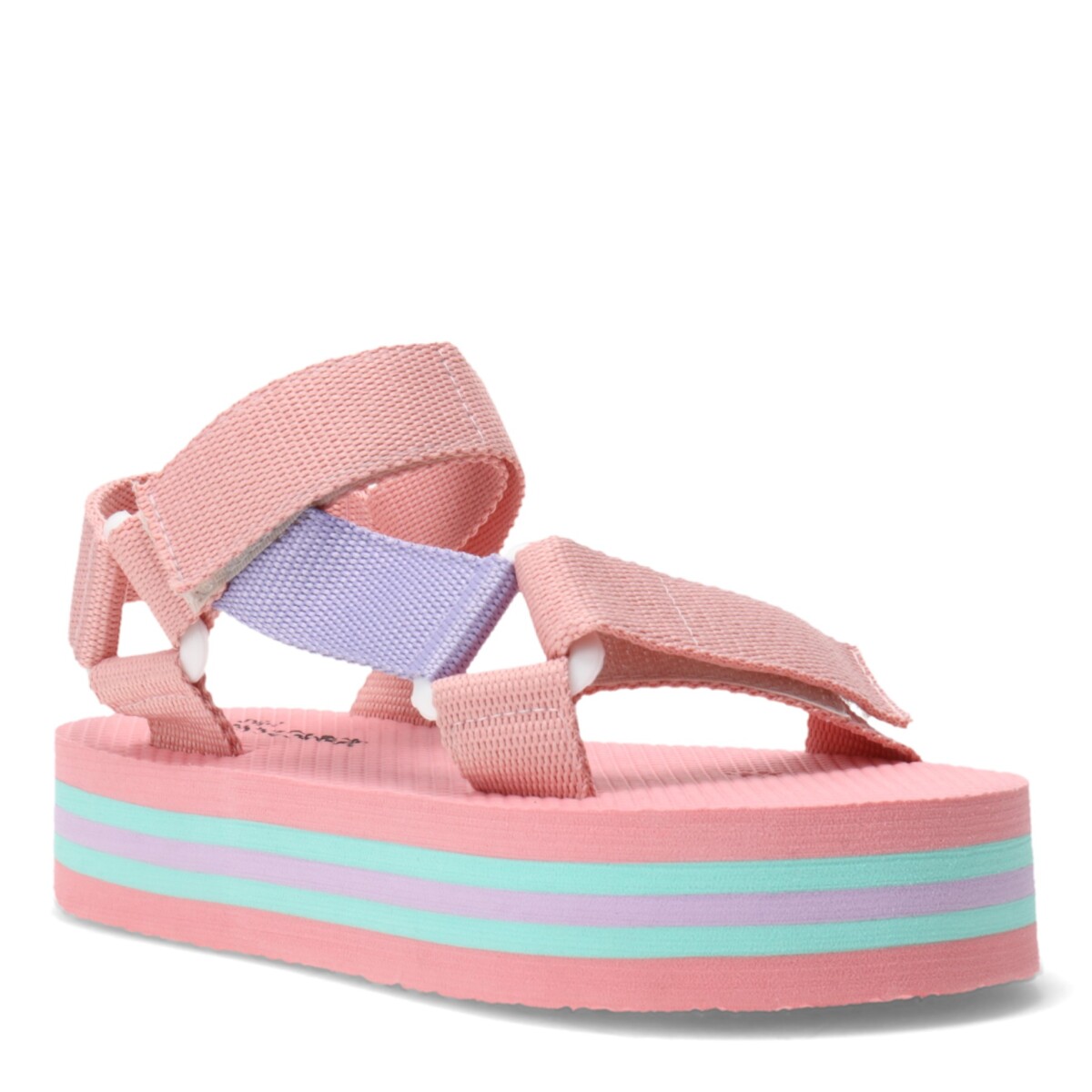 Sandalia SOHO teva con plataforma de goma MINI MissCarol - Pink 