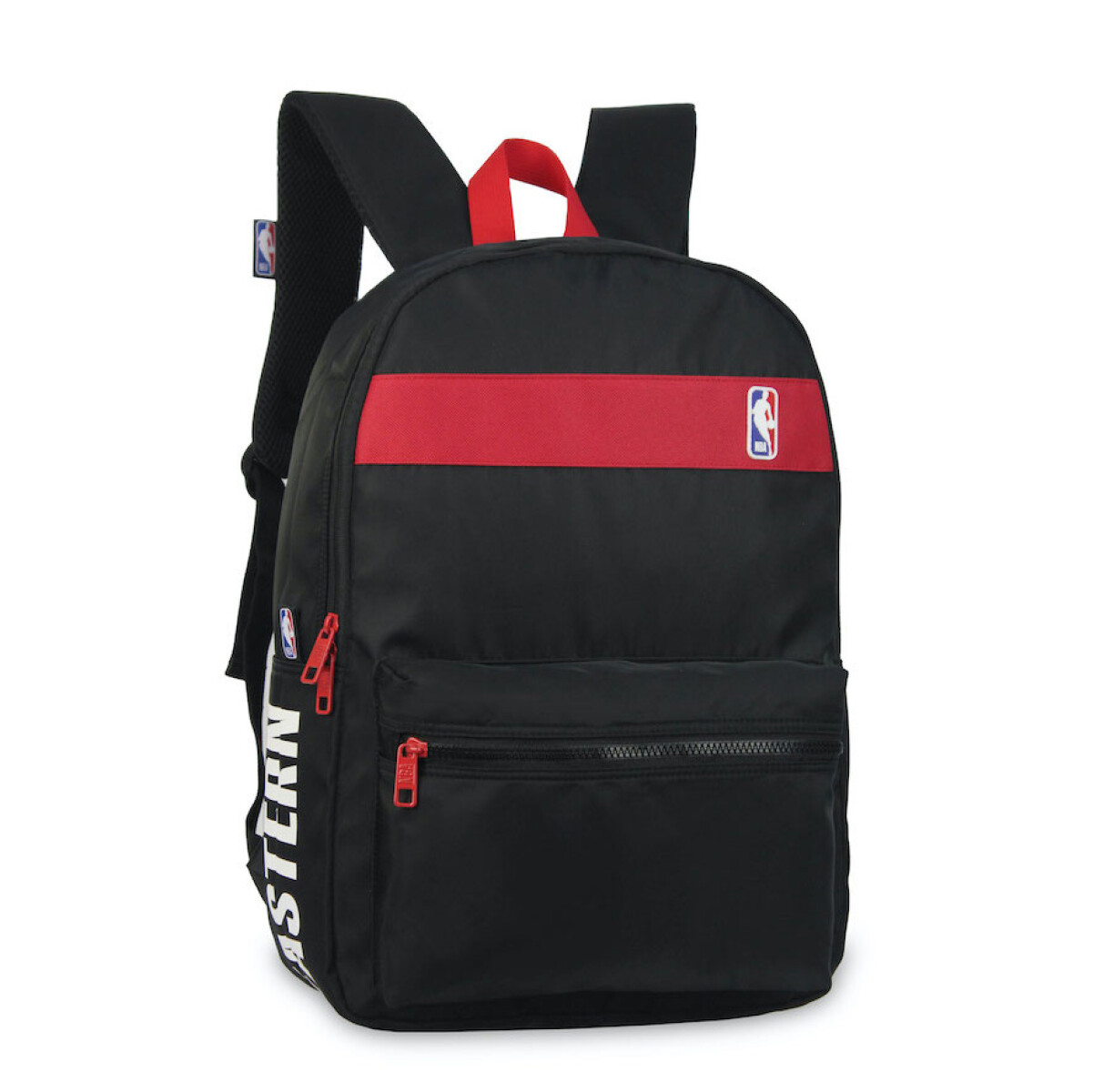 Mochila NBA Clásica Sport - Negro - Rojo 