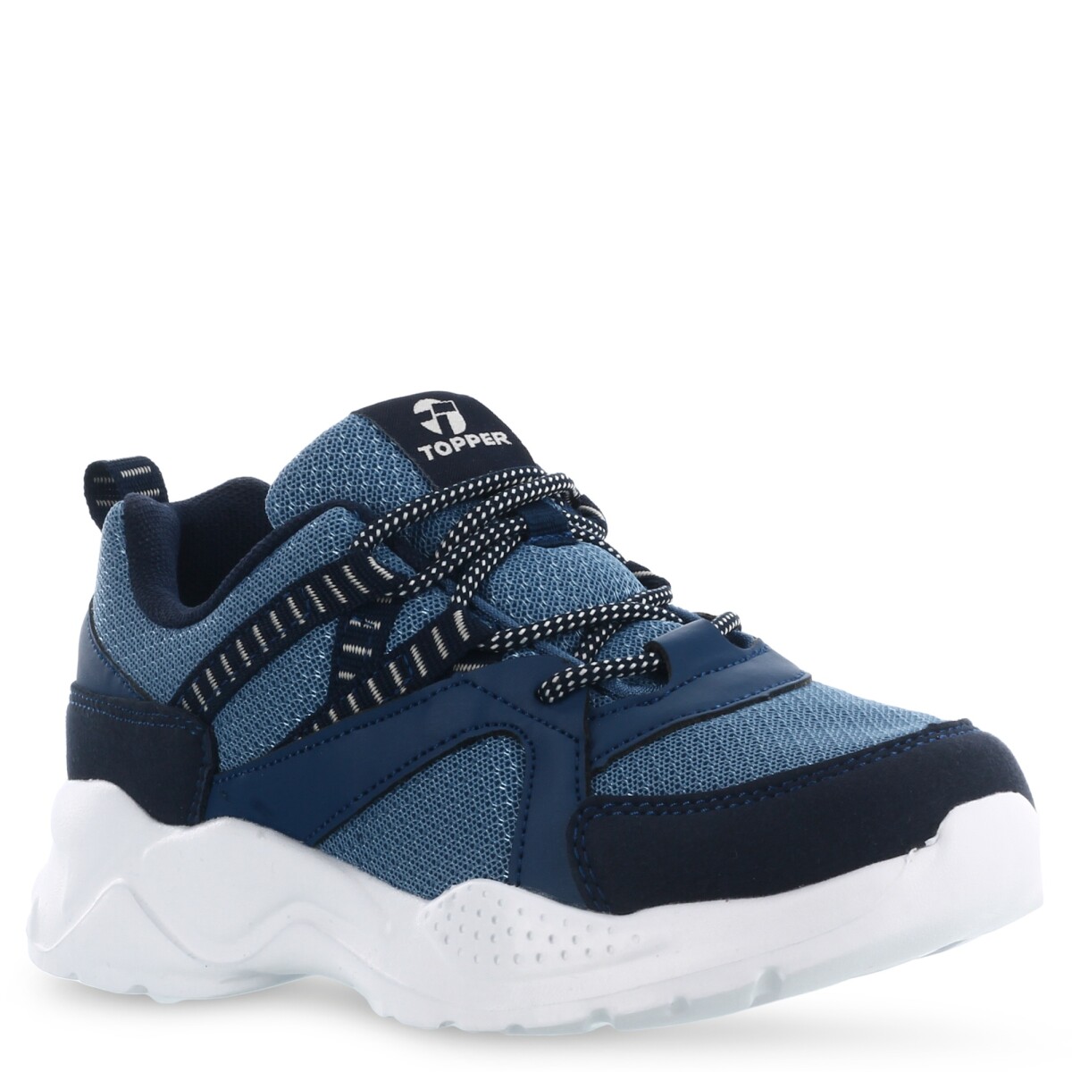 Championes de Niños Topper Chalpa Kids Topper - Celeste - Azul Marino 