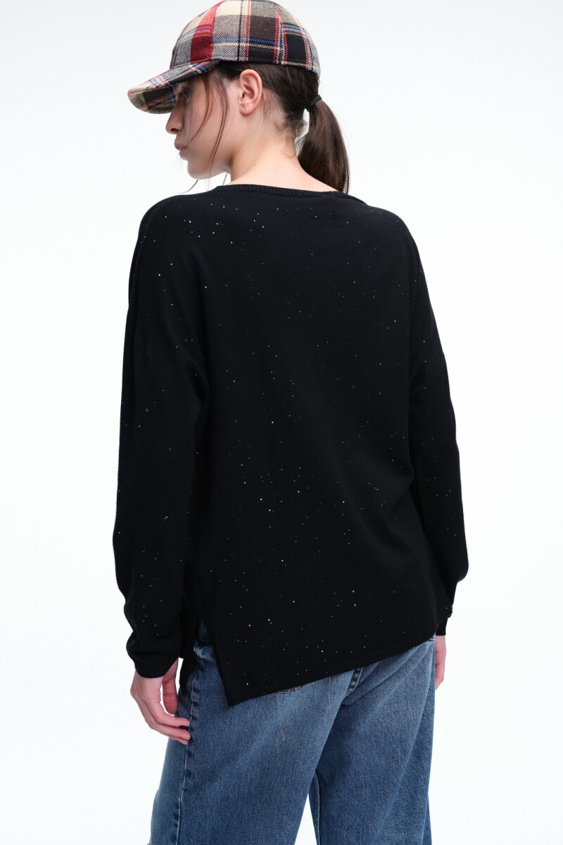 SWEATER BASE Negro