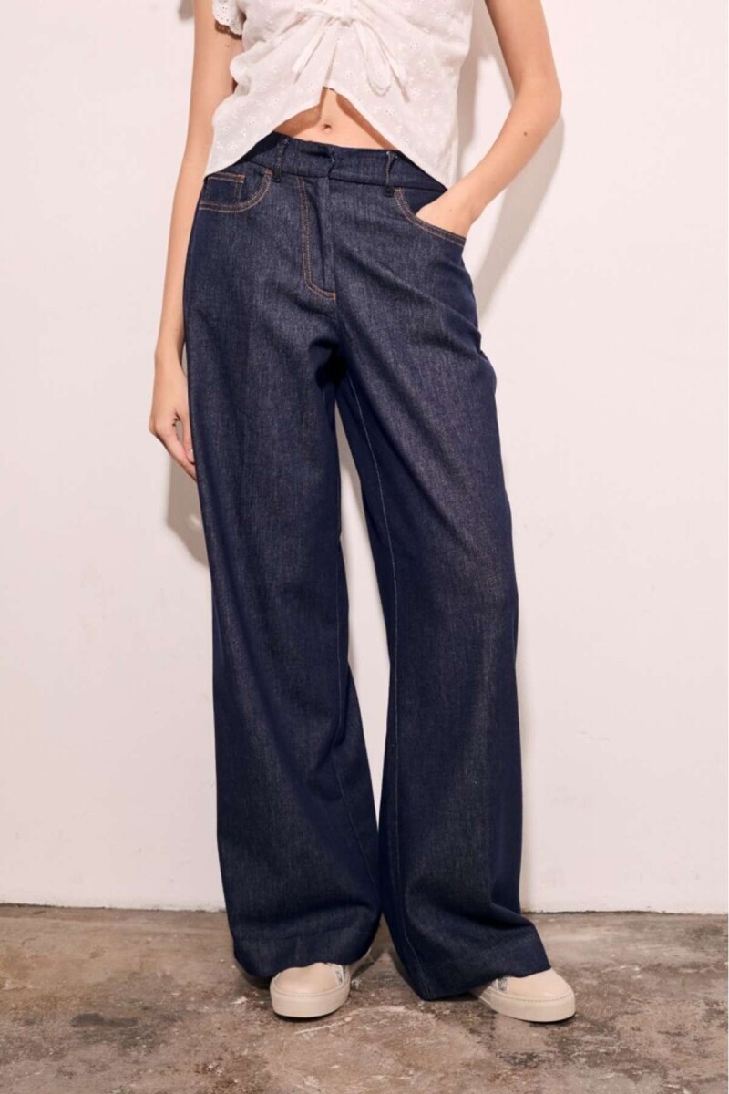 Jean Wide Leg - Denim 