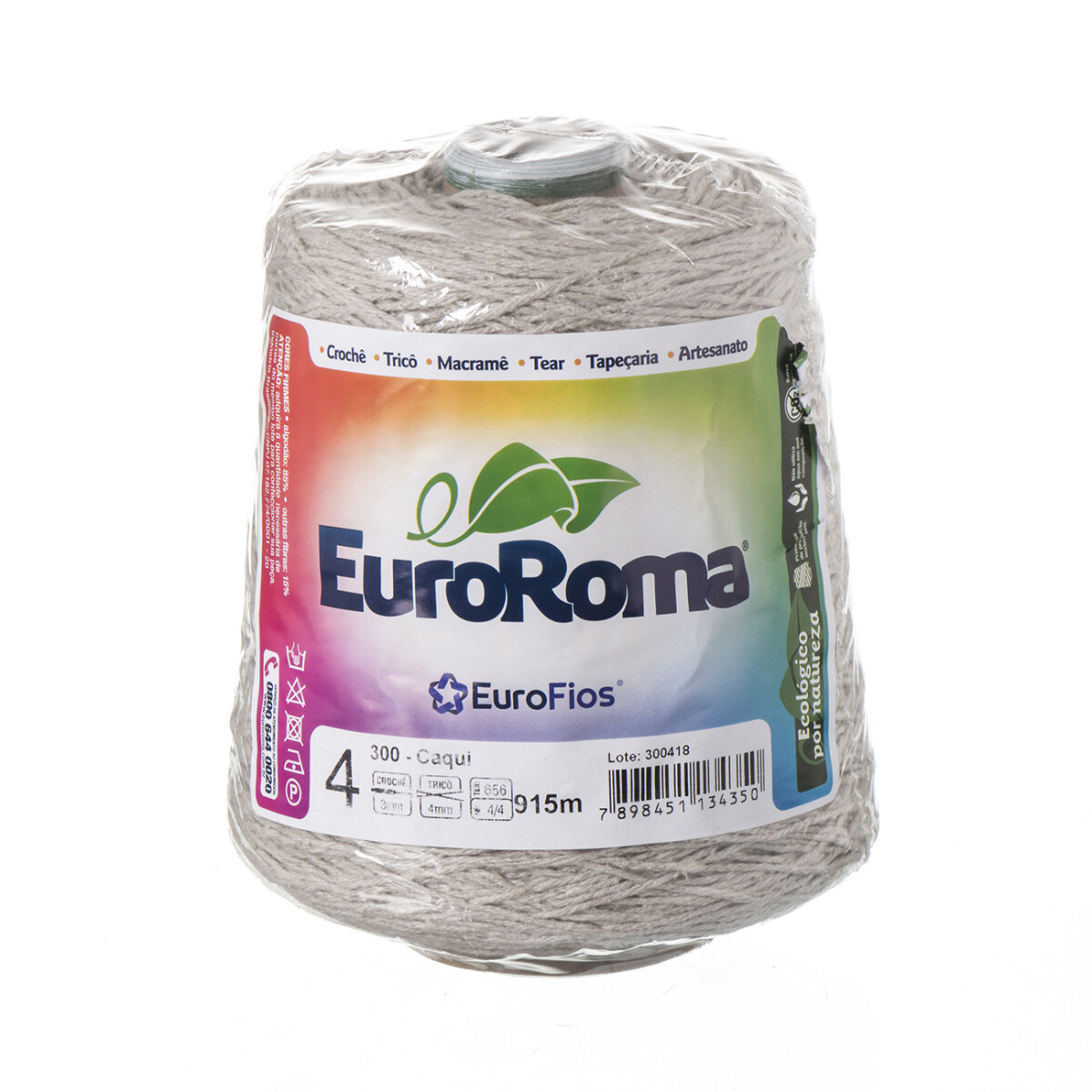 Euroroma algodón Colorido manualidades - caqui 