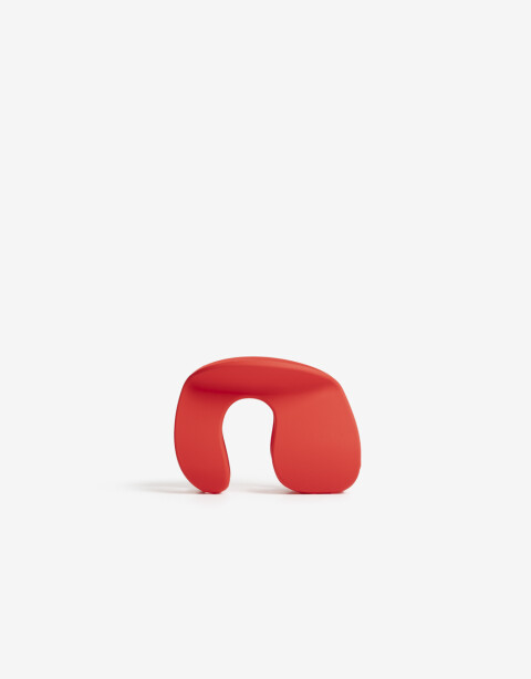 Broche Acrilico Broche De Acrílico Curvo - Rojo Medio