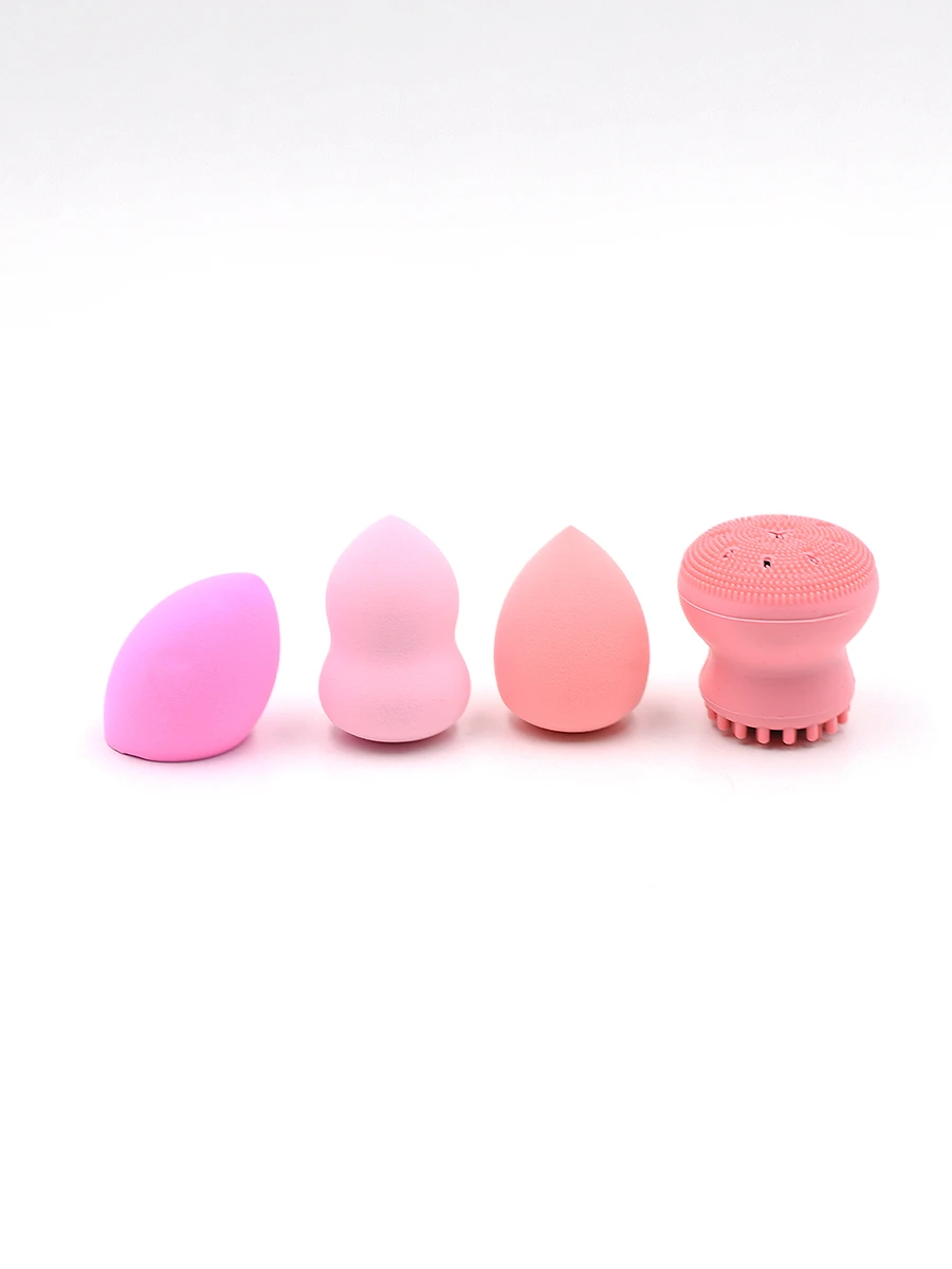 ESPONJA Y MASAJEADOR SETX4 - ROSA CHICLE 