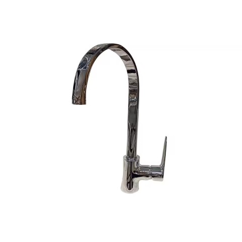 Grifería de cocina Monocomando de mesada Euro Cromado Brillante Grifería De Cocina Monocomando De Mesada Euro Cromado Brillante