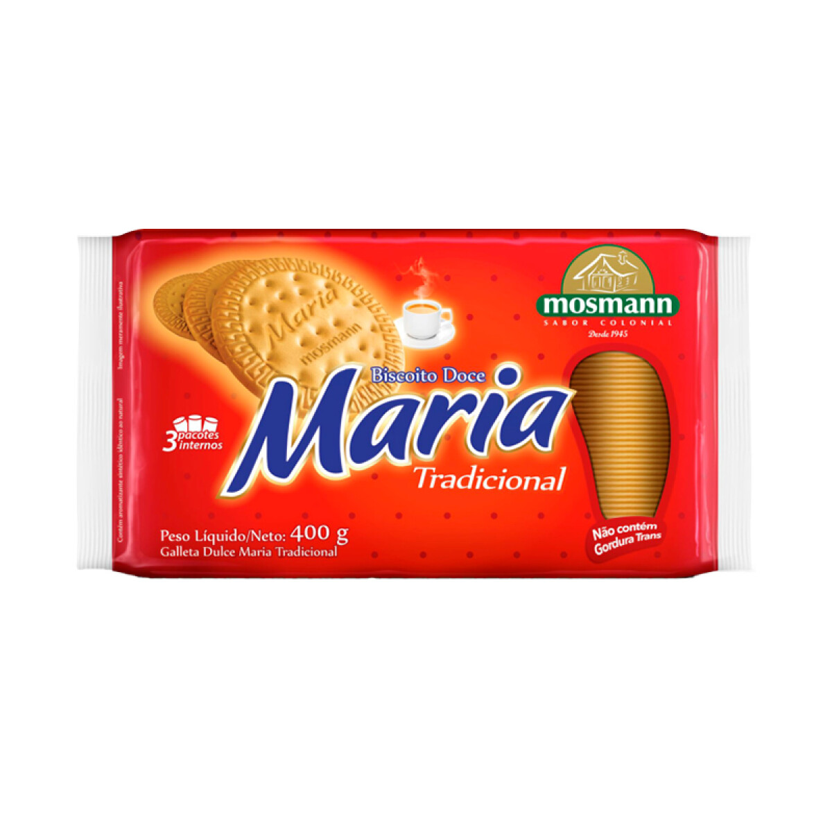 Galleta MOSMAN MarÃÂ­a 400grs 