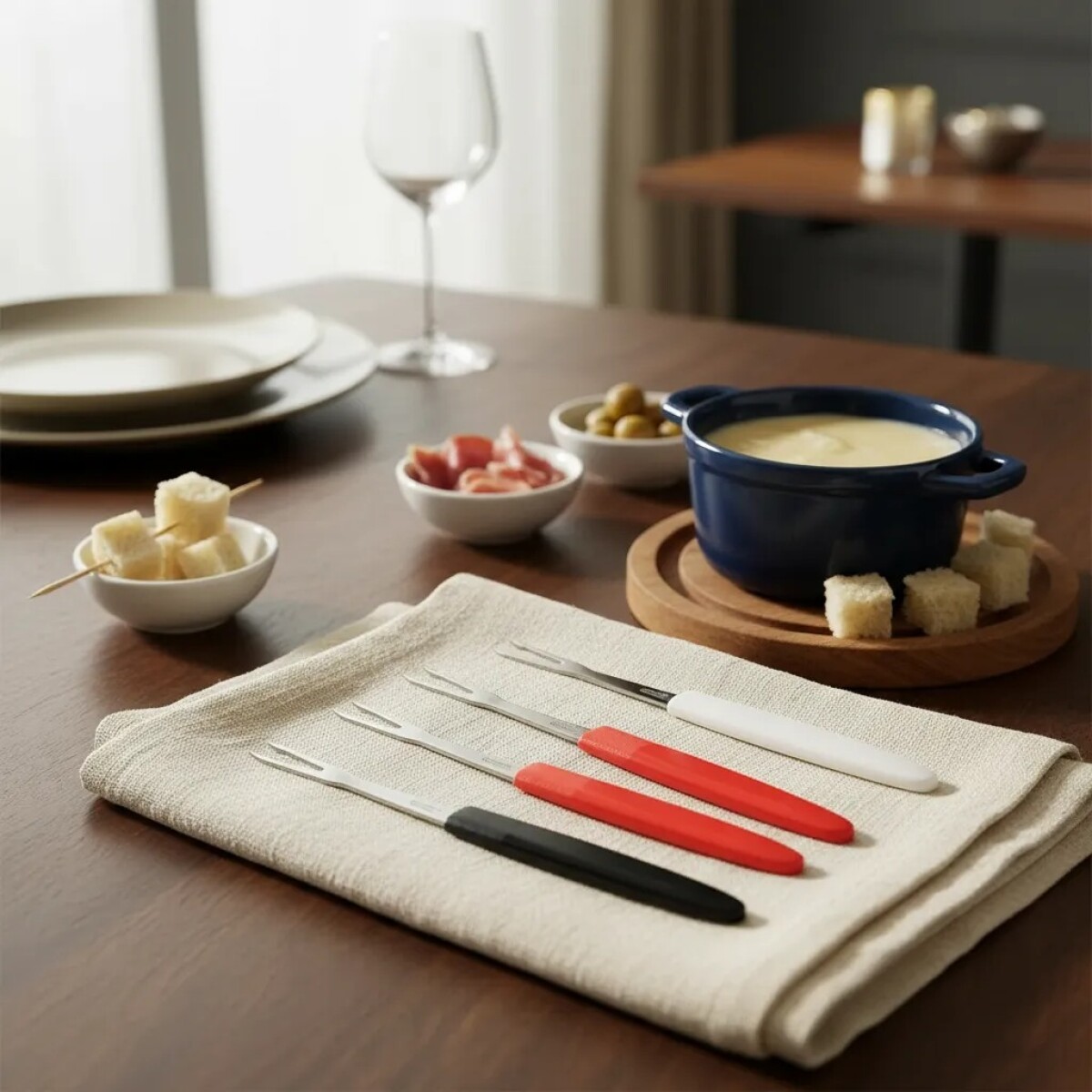 Juego 6 Tenedores Copetin o Fondue Ipanema - 23399/410 - TRAMONTINA 