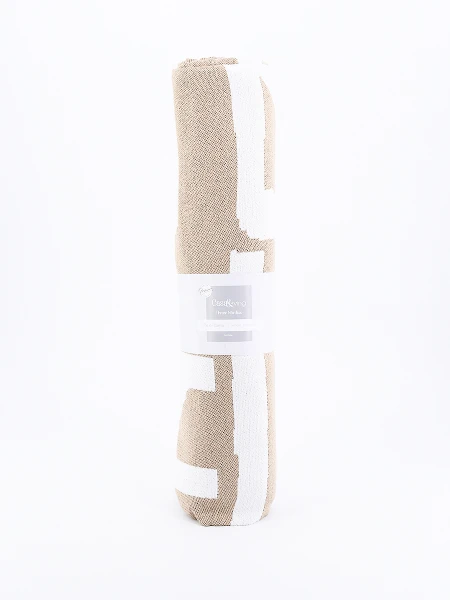 PIE DE CAMA NORDICO BEIGE
