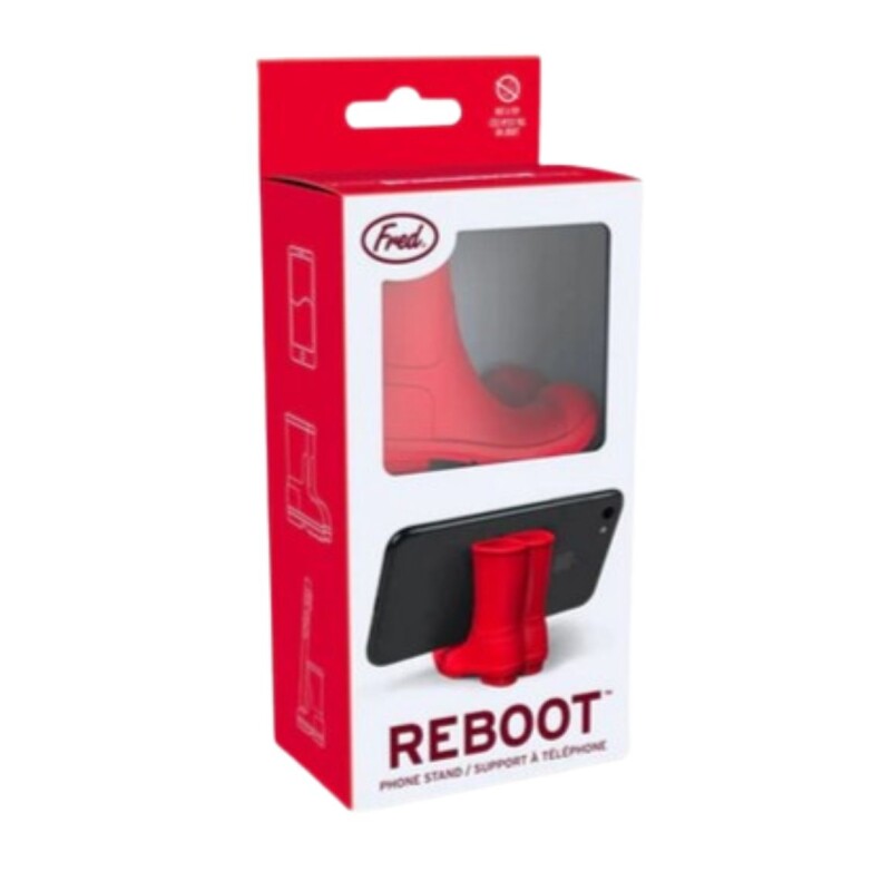 SOPORTECEL Soporte De Celular Para Escritorio Fred&friends - Modelo Botas