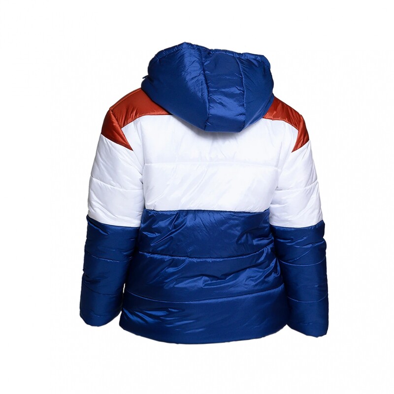 Campera Puffer CNdeF Nacional Oficial - Blue / White / Red Blue/White/Red