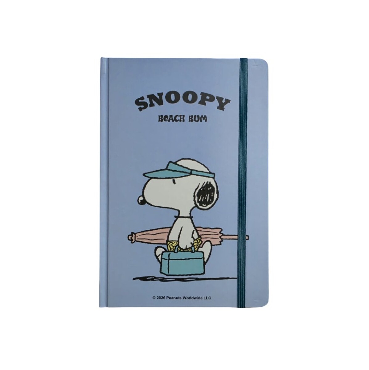 Cuaderno Snoopy - celeste 