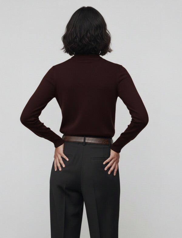 Polera Basica MARRON