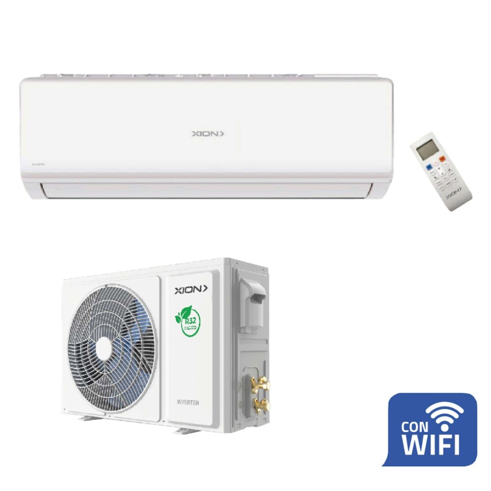AIRE ACONDICIONADO XION 24000-BTU WIFI INVERTER XI-AAS24INVWIFI-2
