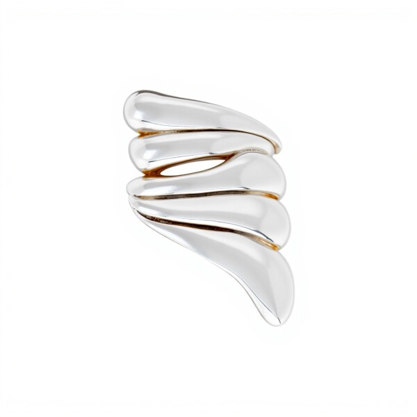 Anillo Ala-Plata 925 Inflada-Sin Piedra-AN3030 sinpiedra