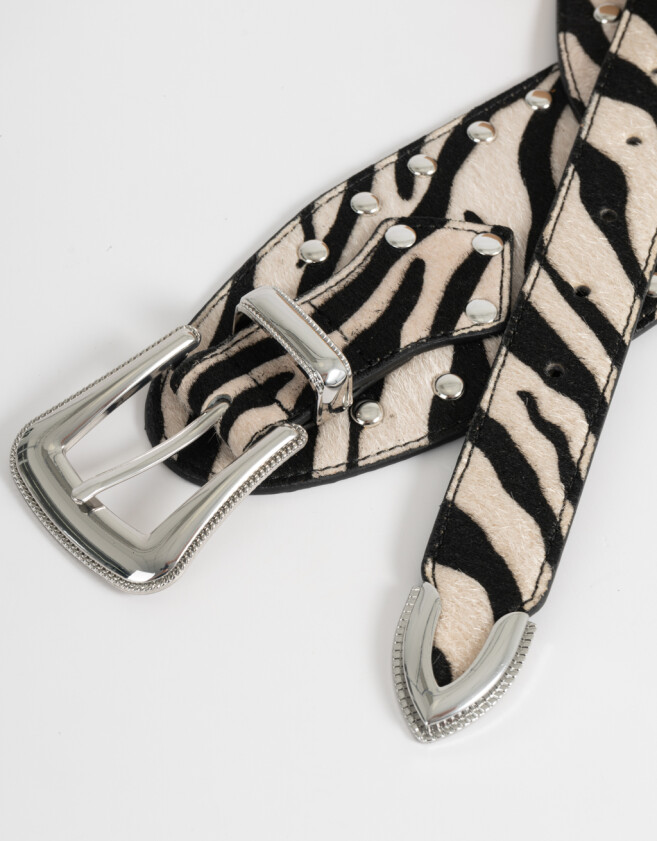 Cinturones y Fajas Tendencia Cinturón Animal Print - Estampado Animal Print