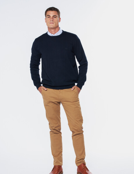 PANTALÓN SKINNY CON SPANDEX Camel