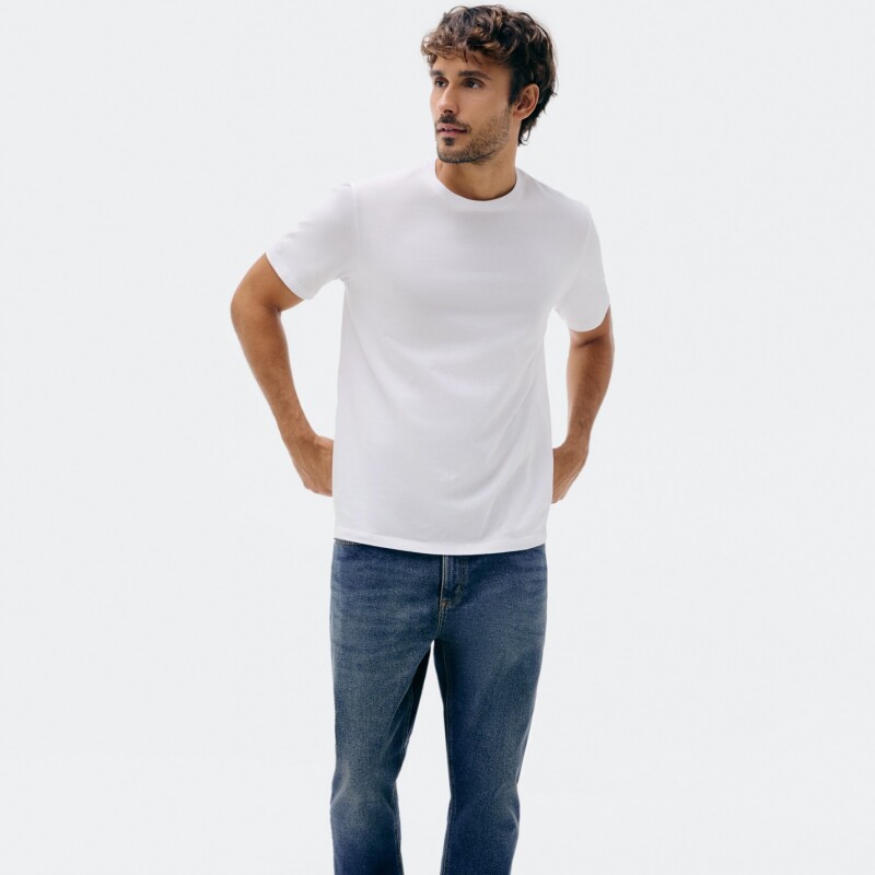 CAMISETA MM MASC BLANCO