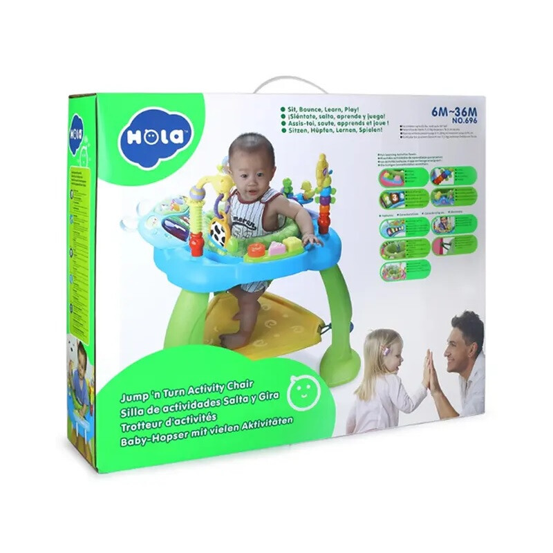Silla De Actividades Hola Jump 'N Turn Silla De Actividades Hola Jump 'N Turn