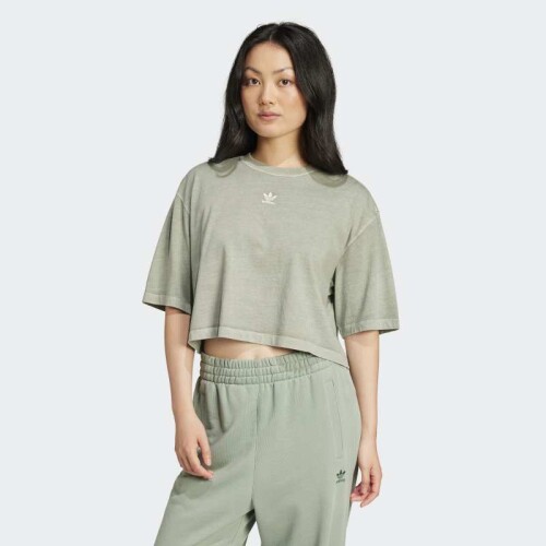 Remera Adidas Essentials Verde